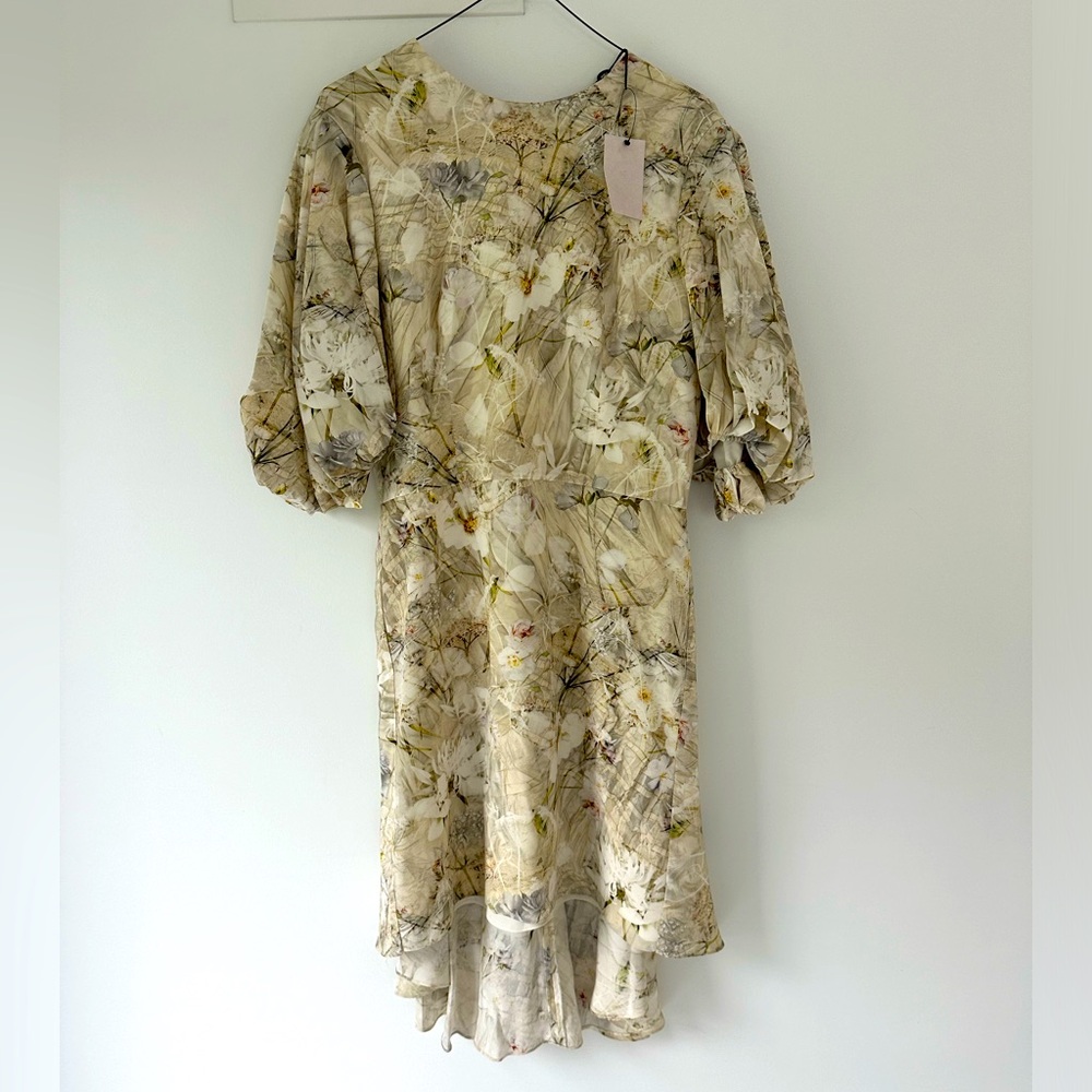 Alexander McQueen printed dress NEW